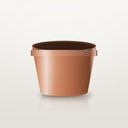 Pflanzkübel 40 cm in Terracotta-Optik, frostfest