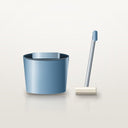 Wischmopp-Set mit Schleuder-Eimer, 12 l